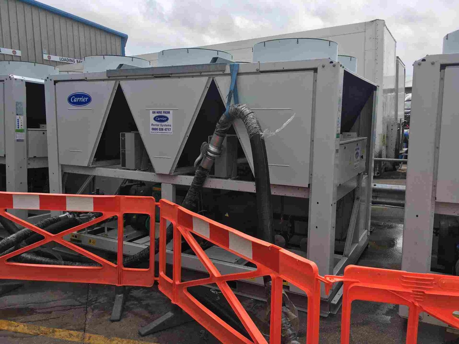 Temporary Chillers and Boilers Rapid Chiller Rentals