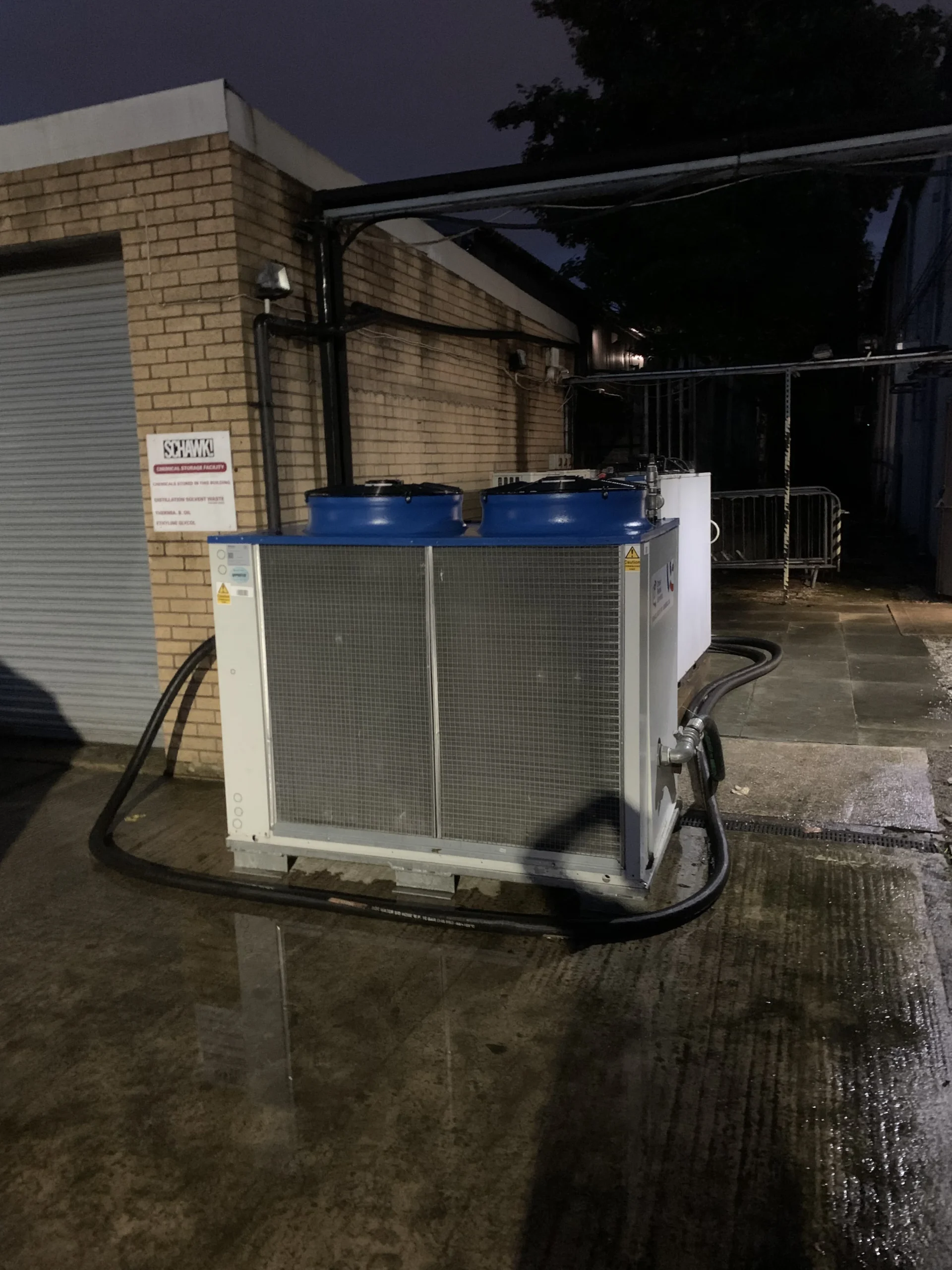 Case Study of 60kW Factory Cooling