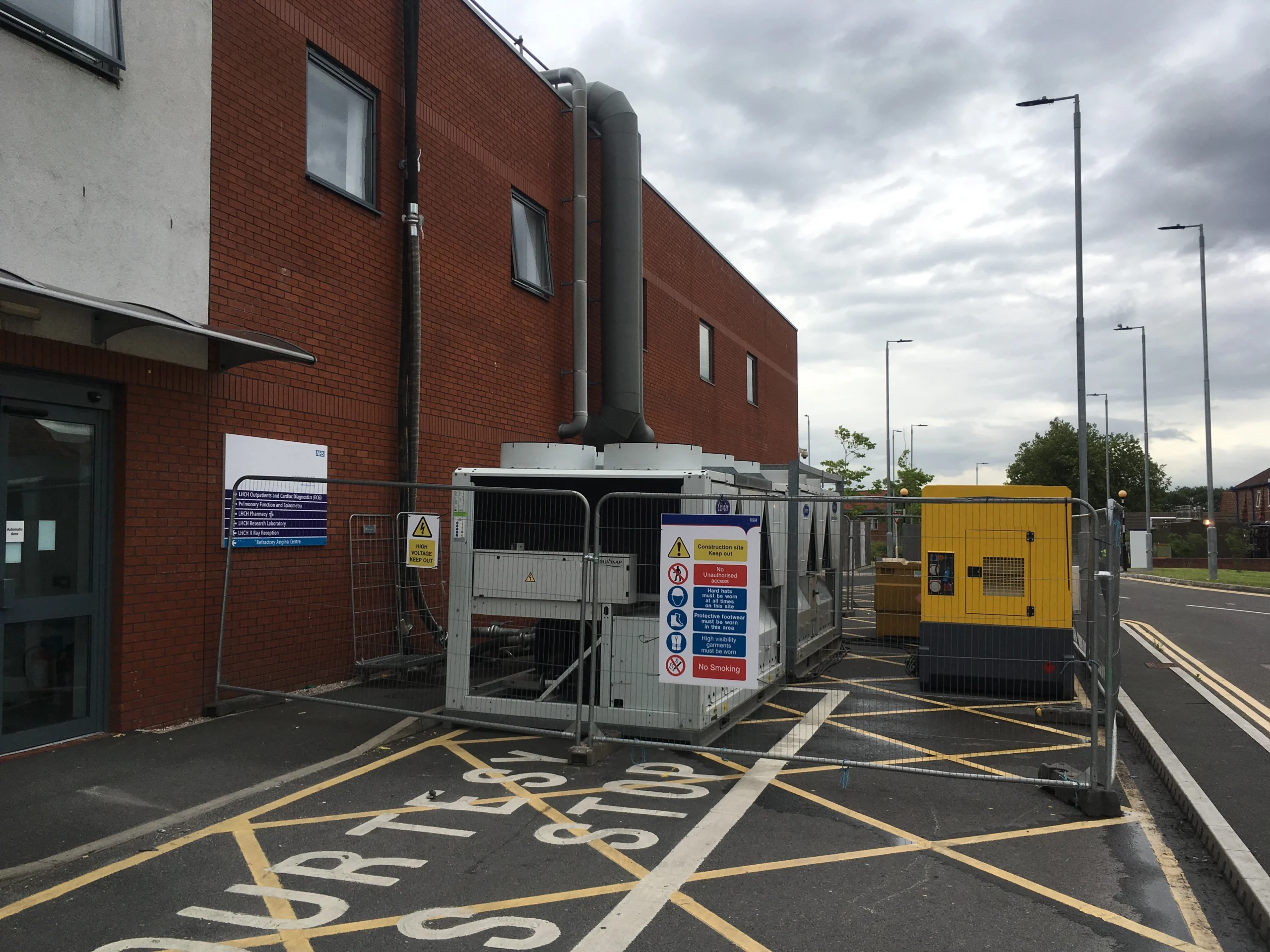 800kW Hospital Chiller with Generator
